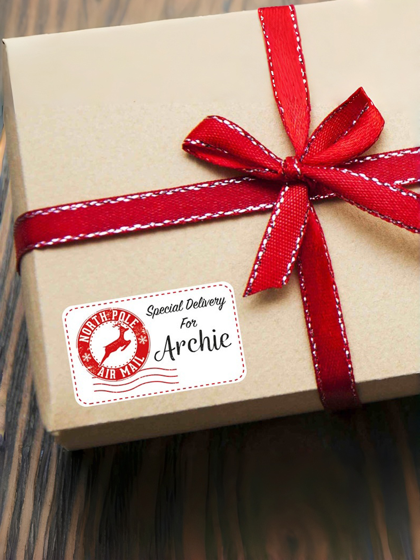 Personalized Christmas Gift Stickers Gift Labels